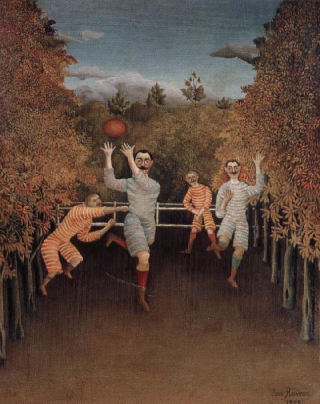 fotbollsspelarna, Henri Rousseau